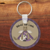 Siehe den Lamm-Schlüsselanhänger Schlüsselanhänger (Vorderseite)