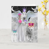 Siehe, der Bräutigam kommt Grußkarte Karte (Gelbe Blume)