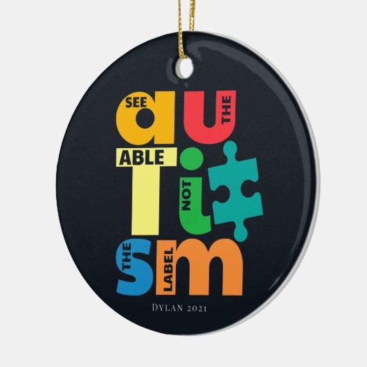 Siehe die Unterstützung zur Sensibilisierung für A Keramik Ornament (Links)