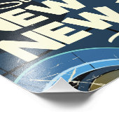 Siehe Good Old New York Reiseplakat Fotodruck (Ecke)