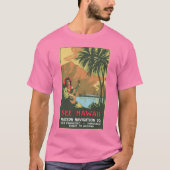 Siehe Hawaii Men Burnout T - Shirt (Vorderseite)
