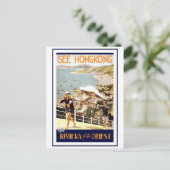 Siehe Hong Kong Postkarte (Stehend Vorderseite)