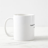 Siehe, ich bin bei euch immer Matthäus 28:20 Kaffeetasse (Links)