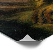 Siehe! Ich komme schnell! Jesus, Löwe und Lamm Poster (Ecke)