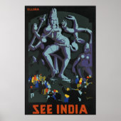 Siehe India Ellora Poster (Vorne)