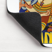 Siehe Indien ~ Ajanta Frescoes Mousepad (Ecke)