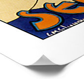 Siehe Indien - Ajanta Frescoes Poster (Ecke)