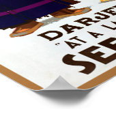 Siehe Indien ~ Darleeling Poster (Ecke)
