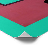 Siehe Indien ~ Vintage Travel Poster (Ecke)