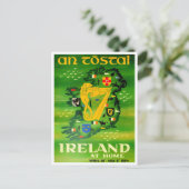 Siehe Irland erste Vintage Reise Postcard Postkarte (Stehend Vorderseite)