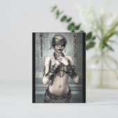 Siehe Keine böse gotische Postkarte (Stehend Vorderseite)