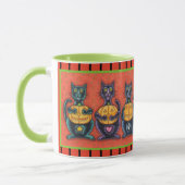 SIEHE KEINE SCHWARZKATZEN, HALLOWEEN COMBO-TASSE TASSE (Links)