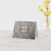 Siehe Light Note Card Karte (Gelbe Blume)