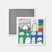 Siehe — Magnet meiner Sammlung von Handwerksmateri (Vorderseite/Rückseite)