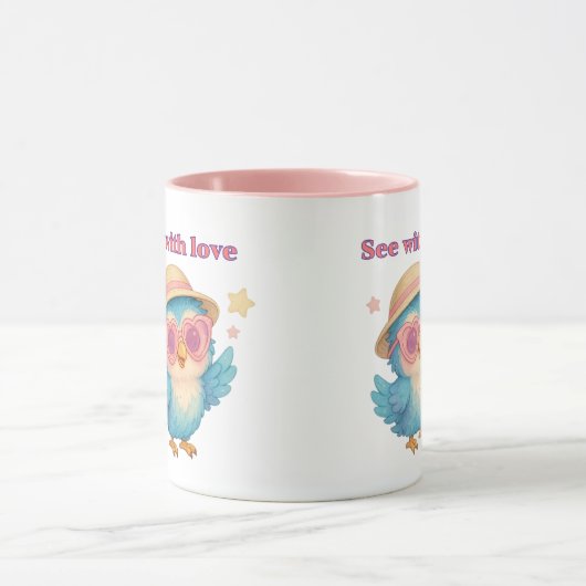 Siehe mit Liebe - Tasse von Kindness & Herz (Zentrum)