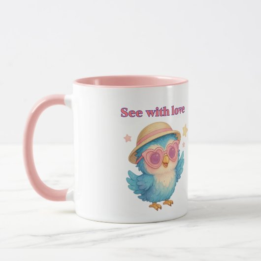 Siehe mit Liebe - Tasse von Kindness & Herz (Links)