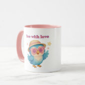 Siehe mit Liebe - Tasse von Kindness & Herz (Vorderseite Links)