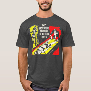 Siehe Monsters Dr. Macabre 1950er Horror T-Shirt
