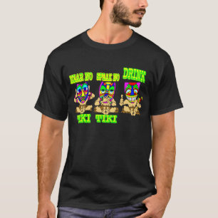 Siehe no Hear no TIKI T-Shirt