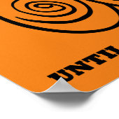 Siehe Noten Funny Coffee Poster Schild (Ecke)