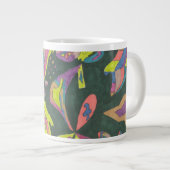 Siehe, Original Abstrakt Jumbo-Tasse (Vorderseite Rechts)