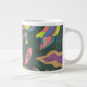 Siehe, Original Abstrakt Jumbo-Tasse (Rechts)