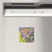 Siehe, Original Abstrakt Magnet (In Situ (Geschirrspüler))