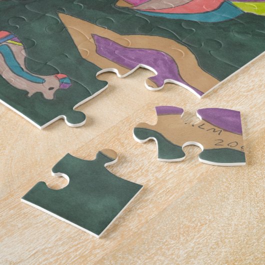 Siehe, Original Abstrakt Puzzle (Seite)