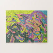 Siehe, Original Abstrakt Puzzle (Horizontal)