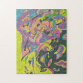 Siehe, Original Abstrakt Puzzle (Vertikal)