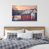 Siehe Rock City - Beautiful Zuhause Artwork Leinwanddruck (Insitu (Schlafzimmer))