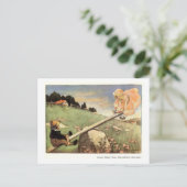Siehe Saw, Margery Daw Kinderzimmer Rhyme Postkarte (Stehend Vorderseite)