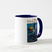 Siehe Seattle im Jahr 1915 Tasse (VorderseiteRechts)