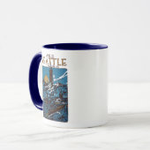 Siehe Seattle im Jahr 1915 Tasse (Vorderseite Links)