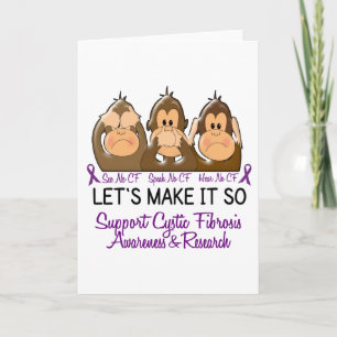 Siehe Speak Hear No Cystic Fibrose 2 Karte