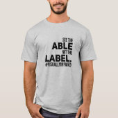 Siehe T - Shirt Able (Vorderseite)