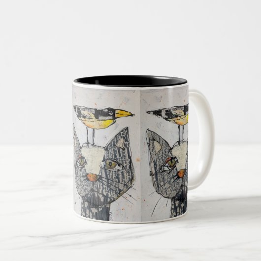 Siehe Tasse "Vogel 11oz" (VorderseiteRechts)