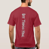Siehe Thomas Howl Original Logo Shirt (Maroon) (Rückseite)