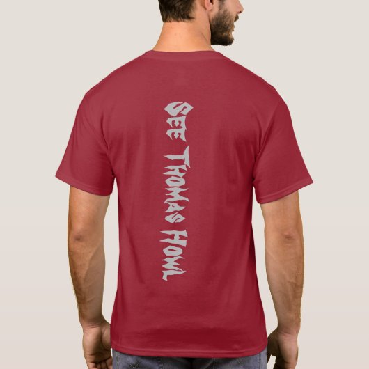 Siehe Thomas Howl Original Logo Shirt (Maroon) (Rückseite)