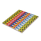 Siehe Worthy_Signal Flags pattern_I Liebe zum Sege Fliese (Seite)