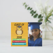 Siehe Wuoo Graduated Abschluss Ankündigung (Stehend Vorderseite)