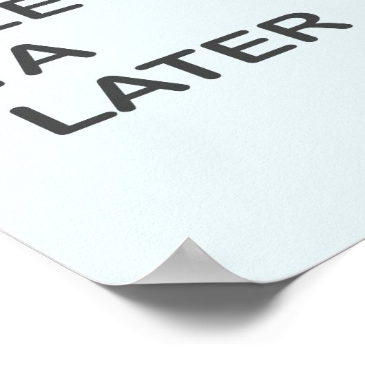 Siehe Ya Spater Alligator Poster (Ecke)