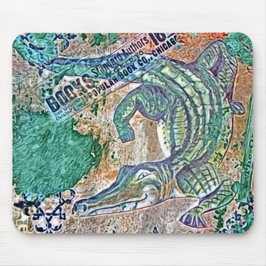 Siehe Ya Spater Gator nach einiger Zeit Croc Mixed Mousepad (Vorne)