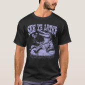 Siehe Ya Spater Violet Gator T-Shirt (Vorderseite)