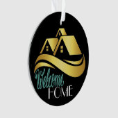 Siehe Zurück - Begrüßende Zuhause Ornament (Vorderseite)