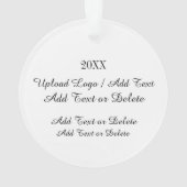 Siehe Zurück - Begrüßende Zuhause Ornament (Rückseite)