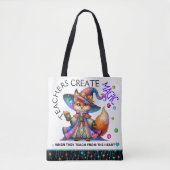 Siehe Zurück - Tutorials für Lehrer Tasche (Vorderseite)