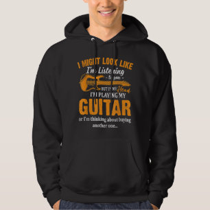 Sieht aus, als höre ich dir in meinem Kopf zu, wie Hoodie