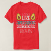 Sieht aus wie Avocado's Back on the Menu Boys T-Shirt (Design vorne)