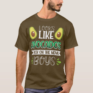 Sieht aus wie Avocados zurück auf den Menüboys T-Shirt